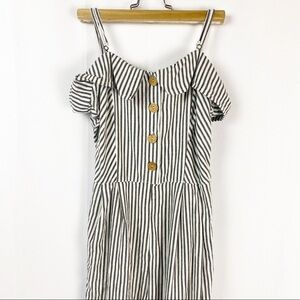 Stradivarius 
Women’s Striped Full Length Romper